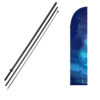 ASD102(Feather flagpole)